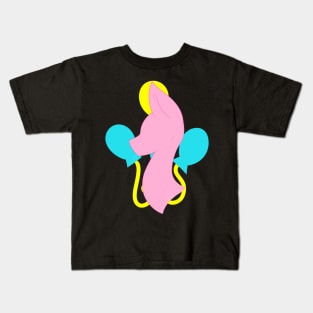 Silhouette - Pinkie Pie Kids T-Shirt